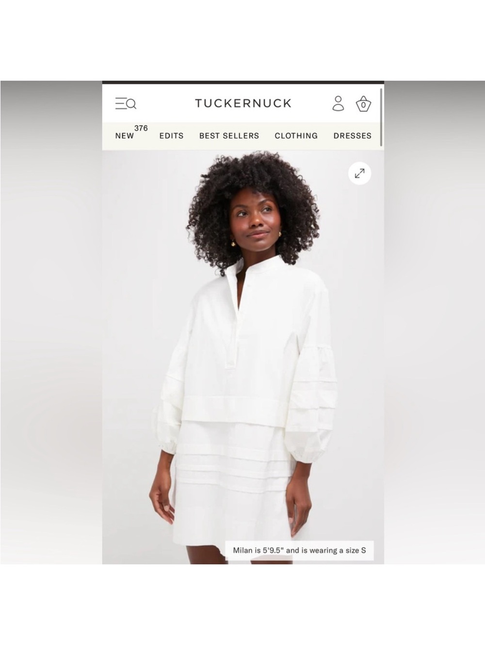 Tuckernuck Pomander Place White Chelsea dress size XL